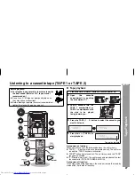 Preview for 27 page of Sharp CD-SW340H Operation Manual