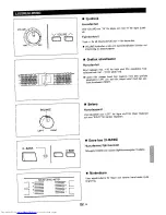 Предварительный просмотр 85 страницы Sharp CD-X99H Operation Manual