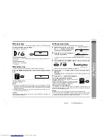 Предварительный просмотр 15 страницы Sharp CD-XP200W Operation Manual