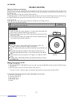 Предварительный просмотр 38 страницы Sharp CD-XP200W Service Manual