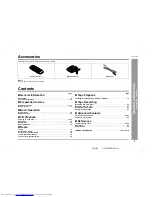 Preview for 3 page of Sharp CD-XP250E Operation Manual