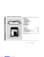 Предварительный просмотр 6 страницы Sharp CD-XP250E Operation Manual