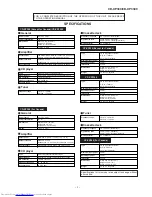 Предварительный просмотр 3 страницы Sharp CD-XP300 - Compact Stereo System Service Manual