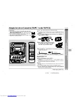 Preview for 23 page of Sharp CD-XP300H Operation Manual