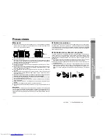 Preview for 65 page of Sharp CD-XP300H Operation Manual