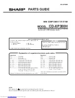 Preview for 32 page of Sharp CD-XP300H Service Manual