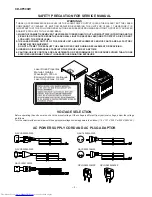 Предварительный просмотр 2 страницы Sharp CD-XP300W Service Manual