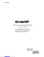 Предварительный просмотр 64 страницы Sharp CD-XP300W Service Manual