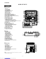 Предварительный просмотр 4 страницы Sharp CD-XP305V Service Manual