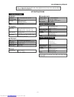 Preview for 3 page of Sharp CD-XP500A Service Manual