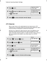 Preview for 74 page of Sharp CD600 - B/W - Fax Operation Manual