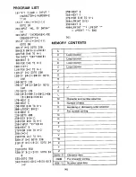 Preview for 62 page of Sharp CE-125 Instruction Manual