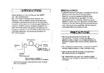 Preview for 2 page of Sharp CE-133T Manual