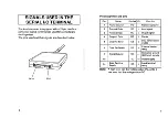 Preview for 5 page of Sharp CE-133T Manual