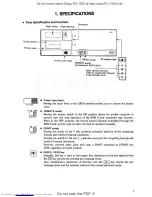 Preview for 38 page of Sharp CE-150 Service Manual