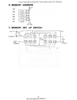 Preview for 6 page of Sharp CE-159 Service Manual