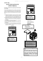 Preview for 2 page of Sharp CL2843S Service Manual