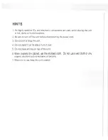 Preview for 5 page of Sharp COMPET-221 CS-221A Instruction Manual