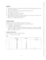 Preview for 7 page of Sharp COMPET-23 Instruction Manual