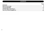 Preview for 3 page of Sharp Compet CS-2122H Operation Manual