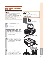 Предварительный просмотр 71 страницы Sharp Conference Series XG-PH80W-N Operation Manual