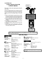 Preview for 2 page of Sharp CP-520 Service Manual