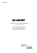 Preview for 72 page of Sharp CP-AT1000WC Service Manual