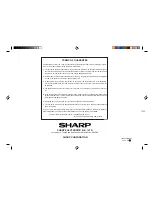 Предварительный просмотр 44 страницы Sharp CP-CN300HC Operation Manual