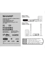 Sharp CP-DV40H Operation Manual preview