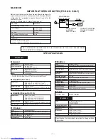 Предварительный просмотр 4 страницы Sharp CP-E9000H Service Manual