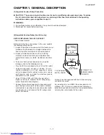 Предварительный просмотр 3 страницы Sharp CP-HF200 Service Manual