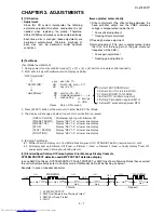 Предварительный просмотр 7 страницы Sharp CP-HF200 Service Manual