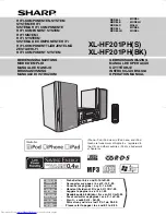 Предварительный просмотр 1 страницы Sharp CP-HF200H Operation Manual