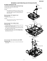 Предварительный просмотр 13 страницы Sharp CP-M1 Service Manual