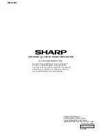 Предварительный просмотр 92 страницы Sharp CP-M1 Service Manual