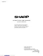 Preview for 88 page of Sharp CP-MP130 Service Manual