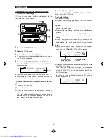 Предварительный просмотр 23 страницы Sharp CP-MX30 Operation Manual