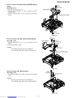 Preview for 13 page of Sharp CP-MX30 Service Manual