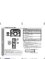 Preview for 24 page of Sharp CP-UH25H Operation Manual