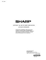 Preview for 88 page of Sharp CP-X1WC Service Manual