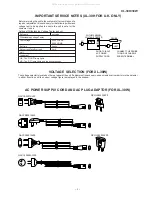 Preview for 3 page of Sharp CP-XL40H Service Manual
