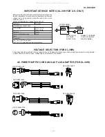 Предварительный просмотр 3 страницы Sharp CP-XL40H Service Manual