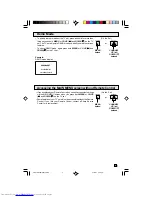 Предварительный просмотр 7 страницы Sharp CR25S10 Operation Manual