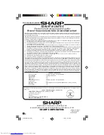 Предварительный просмотр 60 страницы Sharp CR25S10 Operation Manual