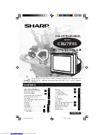 Preview for 1 page of Sharp CR27FS1 Operation Manual