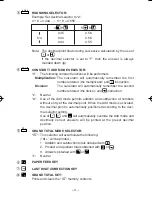 Предварительный просмотр 6 страницы Sharp CS-1194H - 10 Digit Desktop Display Operation Manual