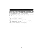 Preview for 12 page of Sharp CS-2870 Operation Manual