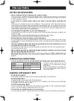 Preview for 8 page of Sharp CV-10MH Installation And Operation Manual