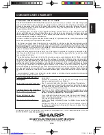 Предварительный просмотр 5 страницы Sharp CV-2P10SC Installation And Operation Manual