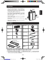 Предварительный просмотр 9 страницы Sharp CV-2P10SC Installation And Operation Manual